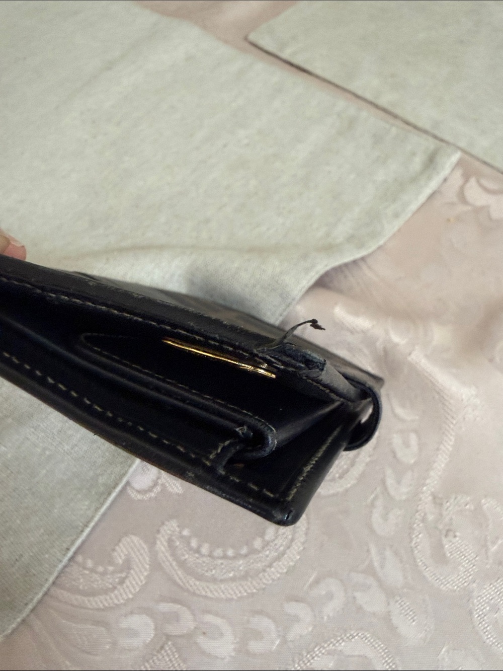Vintage Fendi Brown and Black Logo Wallet - Picture 9 of 9
